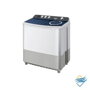 هاير غسالة حوضين، 15 كيلو، أبيض،HTW150-S186