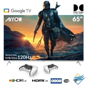 :  🖥️ شاشة أورورا 65 بوصة سمارت 4K UHD أندرويد 14