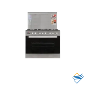 فريجو فرن غاز، 90 × 60 سم، 5 عيون، أمان كامل، إستل,FG6090SS